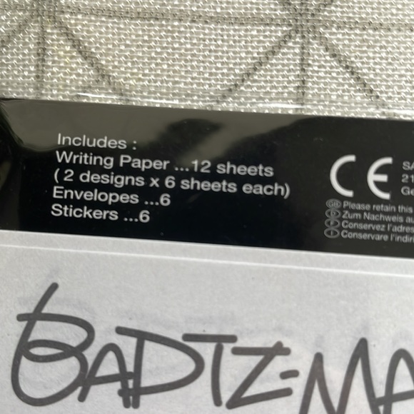 Vintage Bad Badtz-Maru Sanrio Letter Set 2001 - Picture 4 of 5